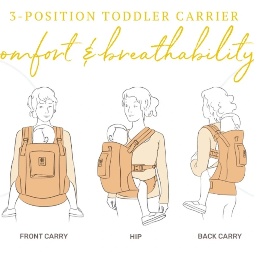 ❤️Lillebaby 3-in-1 Carryon Airflow Baby Toddler Carrier - Picture 9 of 11